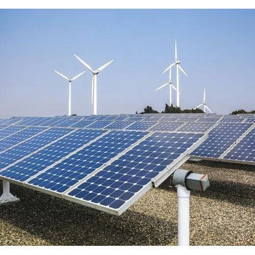 Commercial solar installation team